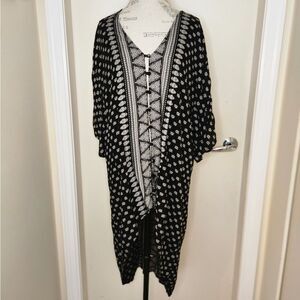 Amuse Society Floral Caftan Coverup